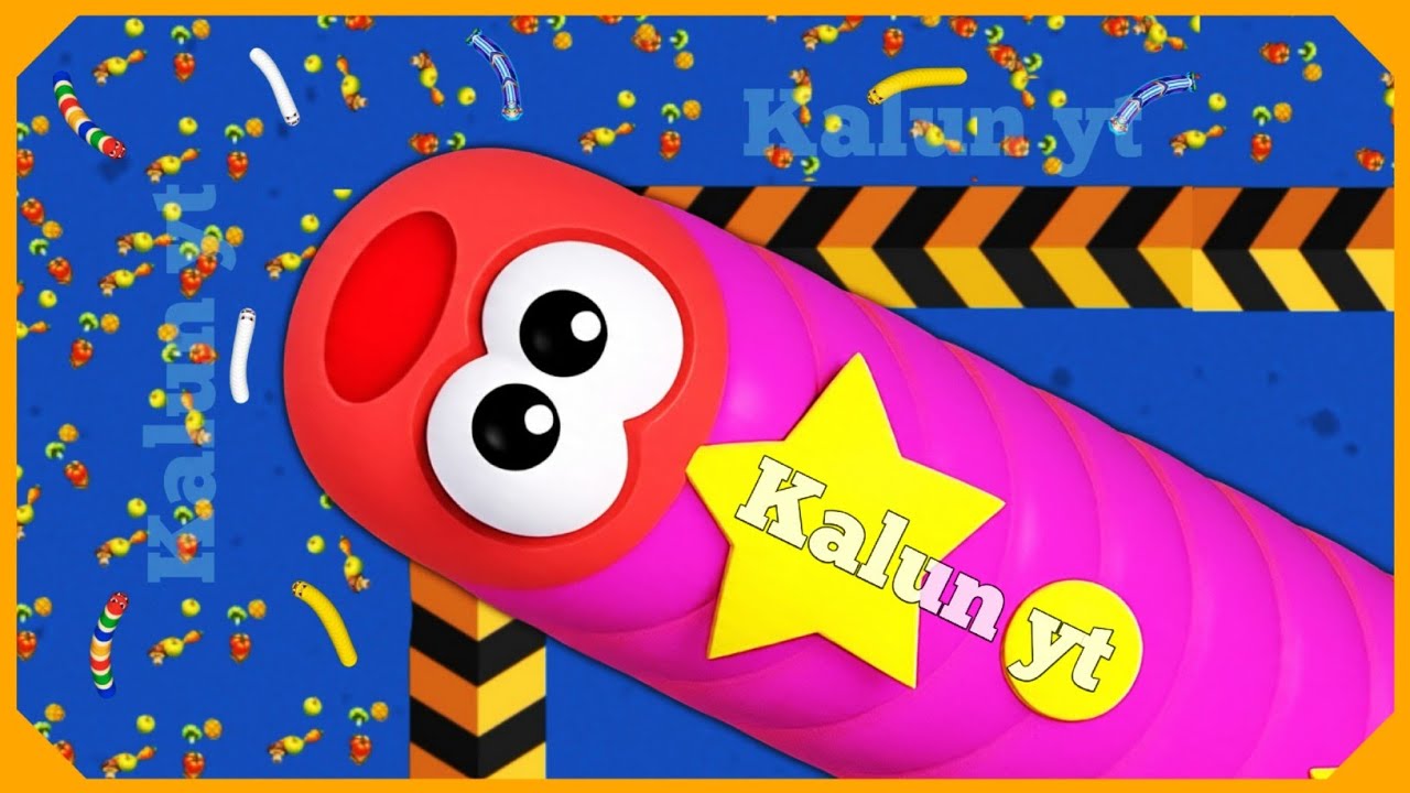 🐍WORMSZONE.IO | Giant Slither Snake Top 01 🏆 | Epic Worms Zone Biggest Snake Gameplay! | Kalun yt