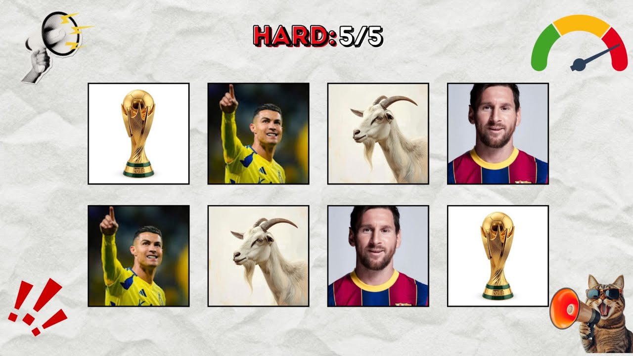 Say The Word On Beat Challenge | Messi vs Ronaldo: Soccer Edition | LEVEL Easy to Hard Part (11)