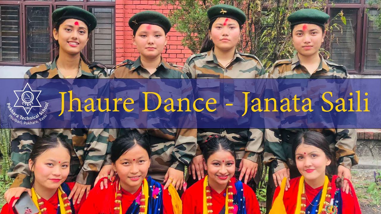 Jhaure Dance - Janata Saili | CTEVT | Pokhara Technical School