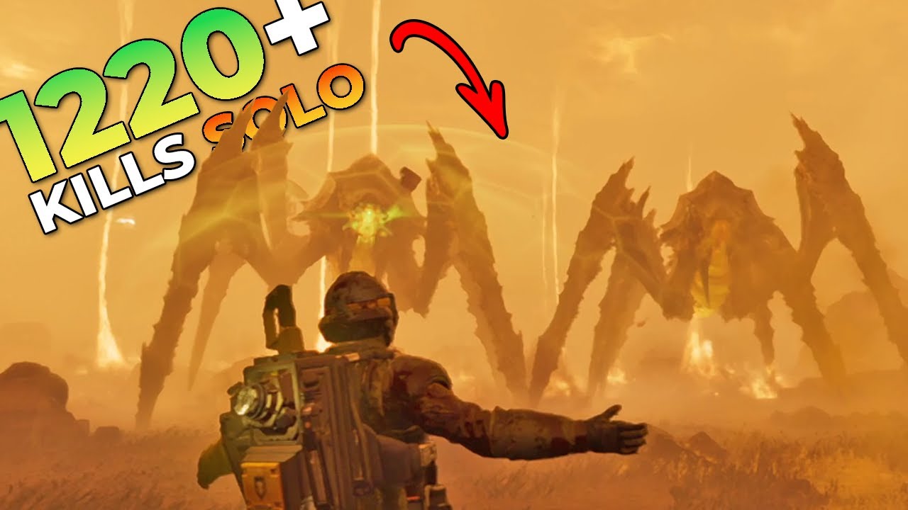 Helldivers 2 - This Aggressive Meta Loadout is Insane.. (Solo Helldive Difficulty)