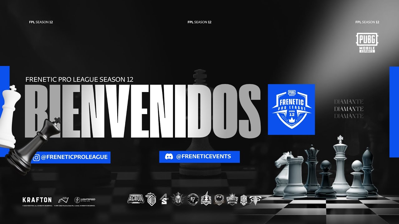 FRENETIC PRO LEAGUE - DIVISIÓN DIAMANTE- FECHA 1