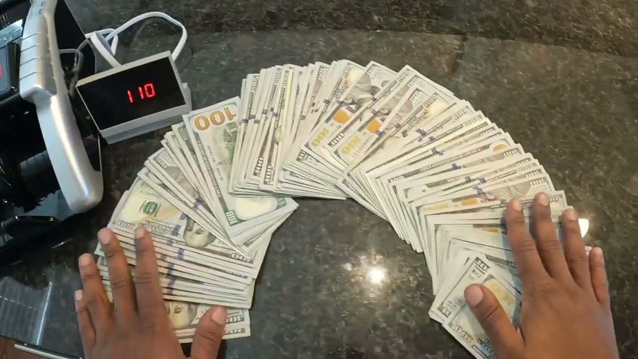 Counting $11,000 &bull; Pocket Change ASMR &bull; YON WORLD MONEY 💰📈