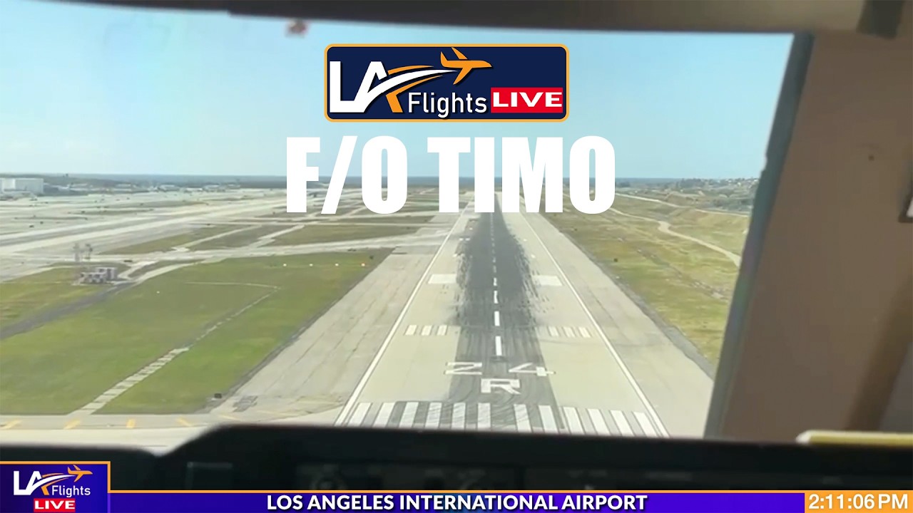 🔴LIVE GUSTY WINDS! LOS ANGELES (LAX) AIRPORT | February 18 , 2026