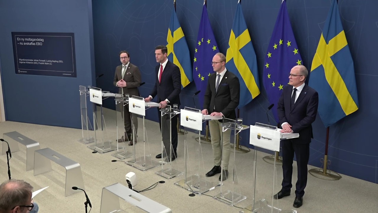 Pressträff om en ny mottagandelag