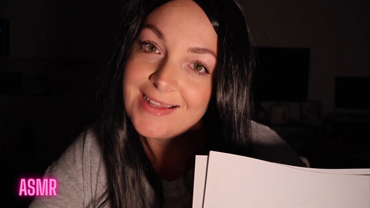 ASMR Reading Old Love Letters ✉️ Whispered Triggers for Deep Sleep