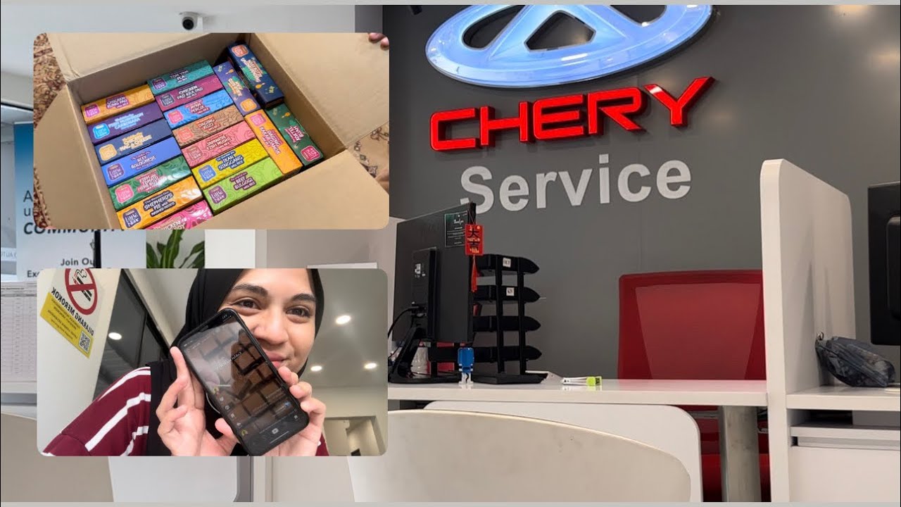 Service kereta at Chery Kota Damansara Service Centre & sebagainya🙆🏻‍♀️
