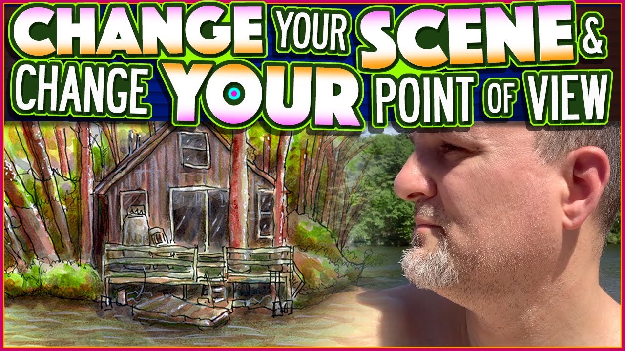 Change Your Scene & Point of View  |  #mdcampbellart
