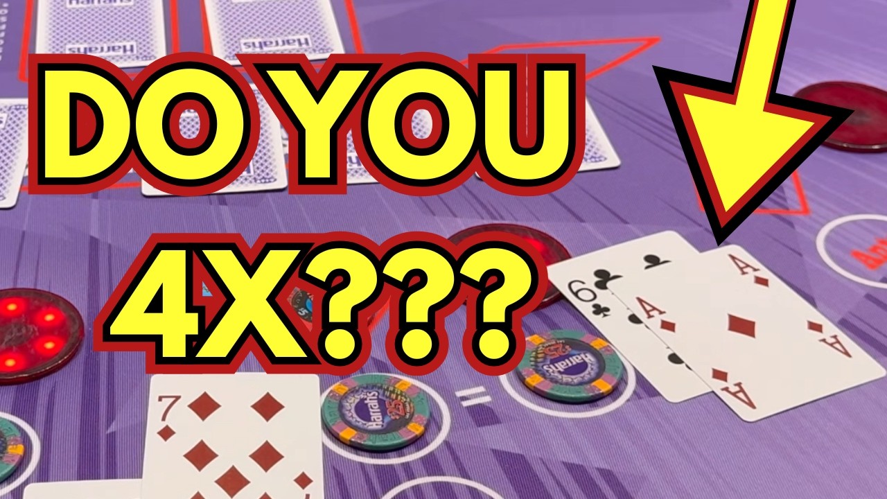 ULTIMATE TEXAS HOLD 'EM in LAS VEGAS! 🍀🍀 DO YOU 4X??