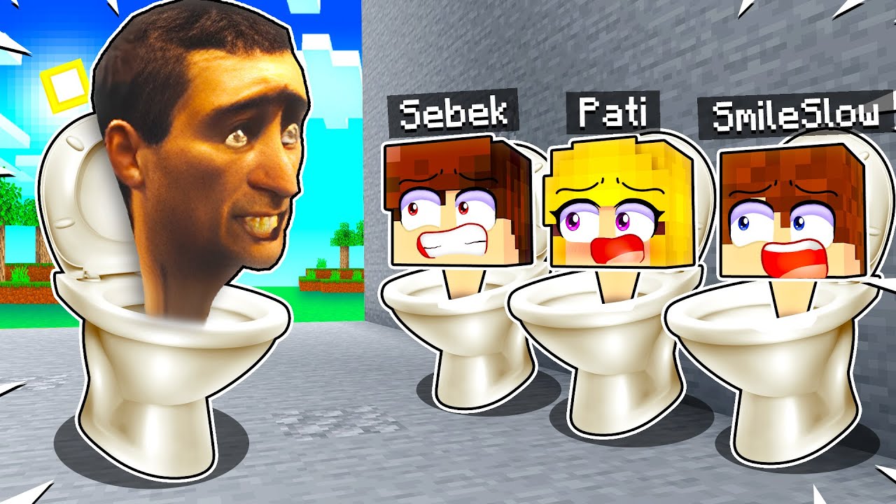UKRYJ SIĘ PRZED SKIBIDI TOILET w Minecraft!