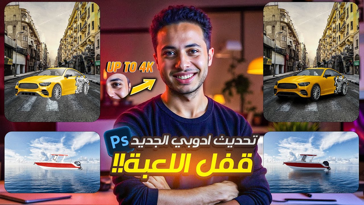 فوتوشوب 2025 نزل بالتحديث الجديد 😱 شرح أقوى المميزات الجديدة