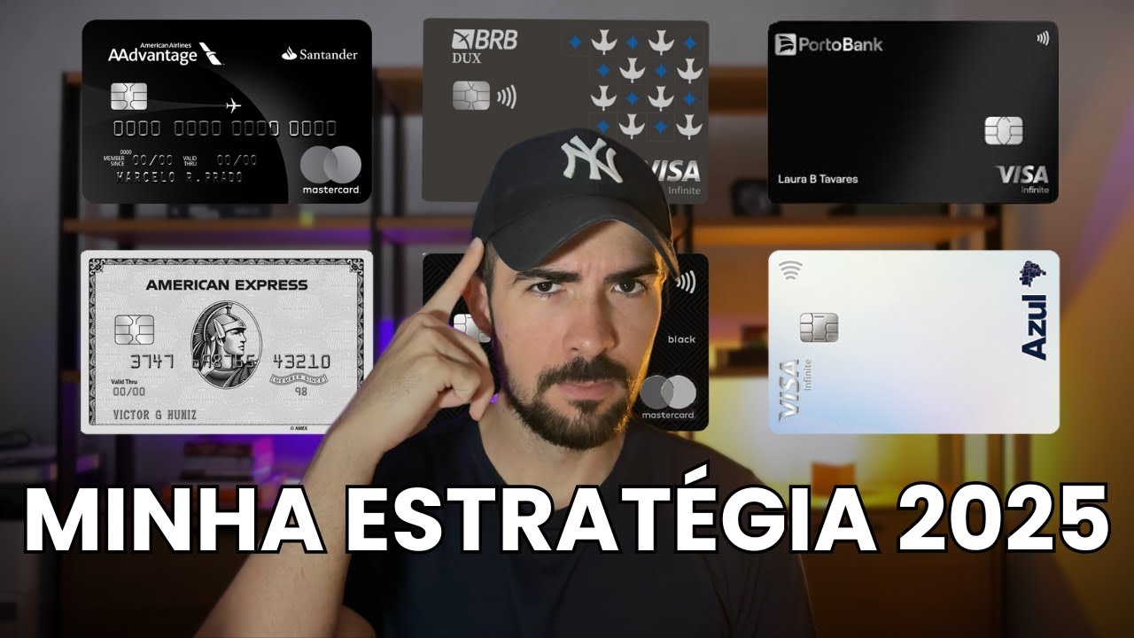 A MINHA ESTRATÉGIA para MILHAS AÉREAS EM 2025! ATUALIZADO!