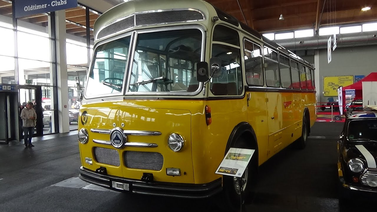 1963 Saurer Bus 3DUX - Exterior and Interior - Klassikwelt Bodensee 2023