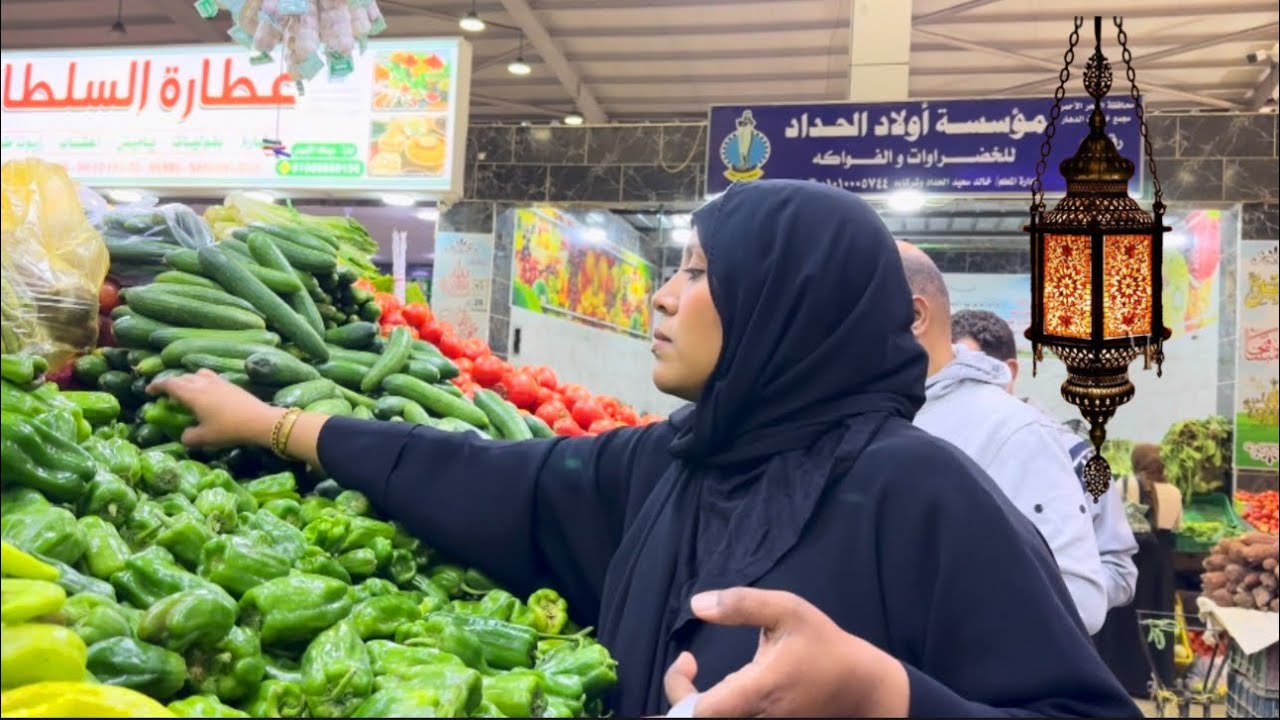 علي عيني التأخير 🥲بس كان لازم اروح السوق واقضي حوايج رمضان 🌙 