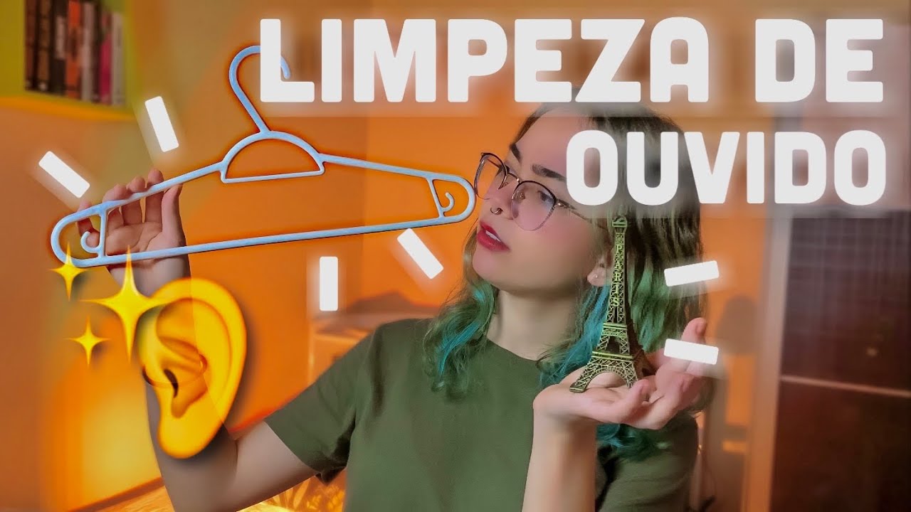 ✨ASMR | Fazendo uma limpeza no seu ouvido✨