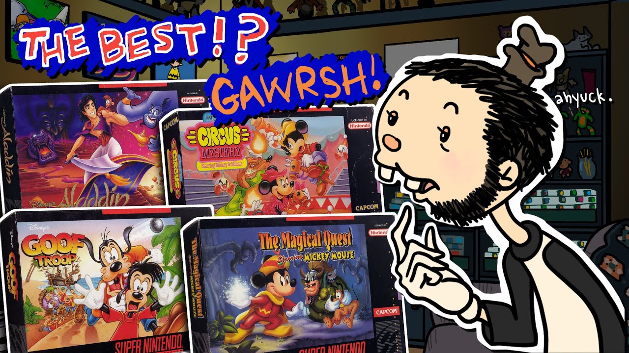 Are These The BEST Disney Games on the SNES?