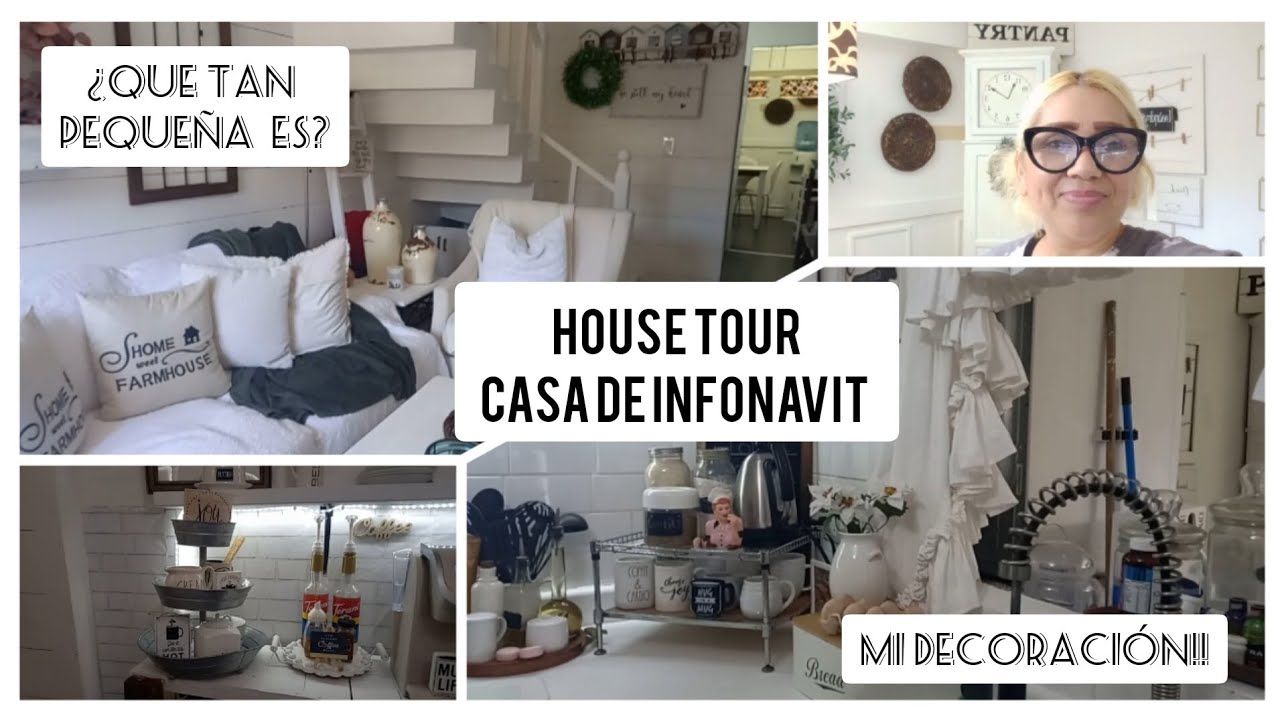 House Tour de mi casa de infonavit 🥰