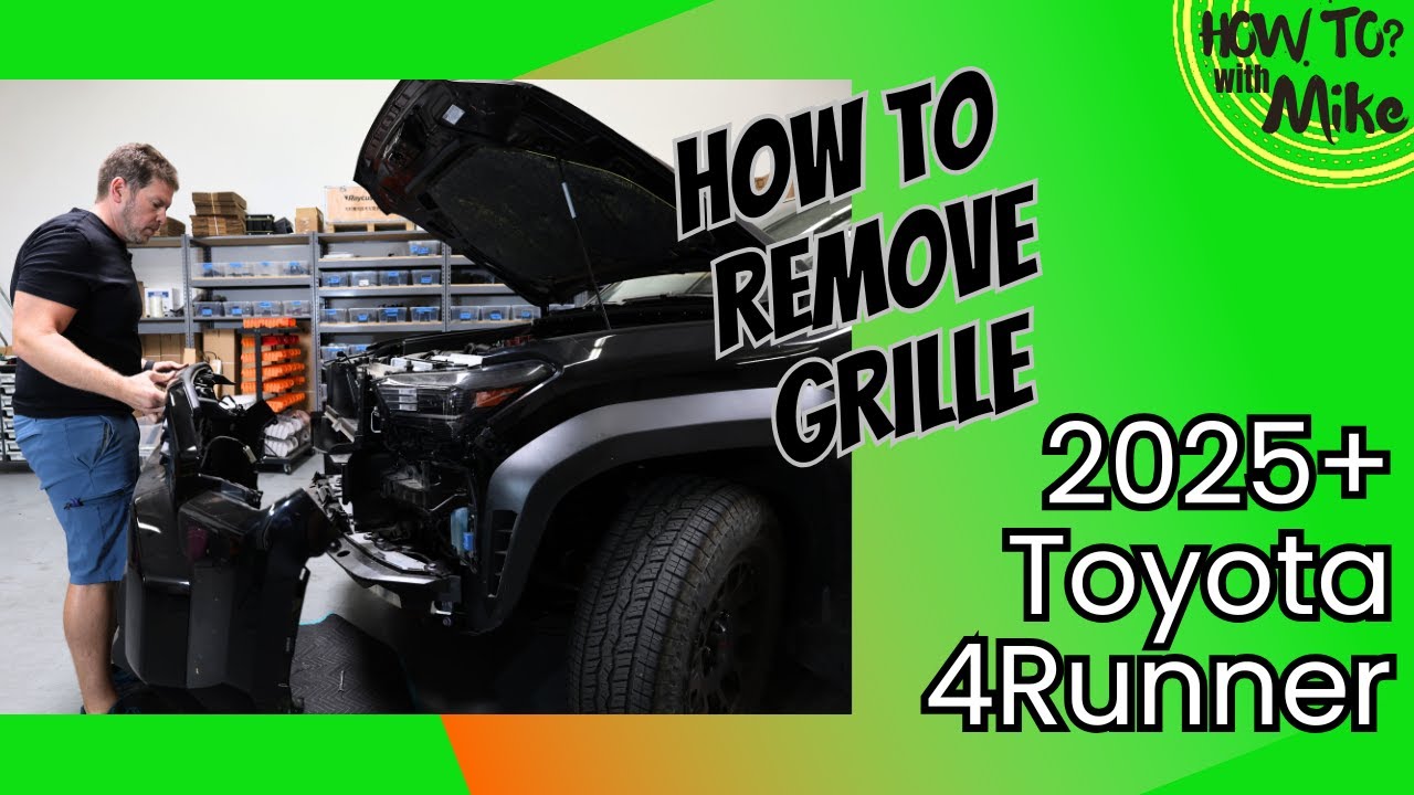 2024+ Toyota 4Runner How To Remove Grille | M&R Automotive
