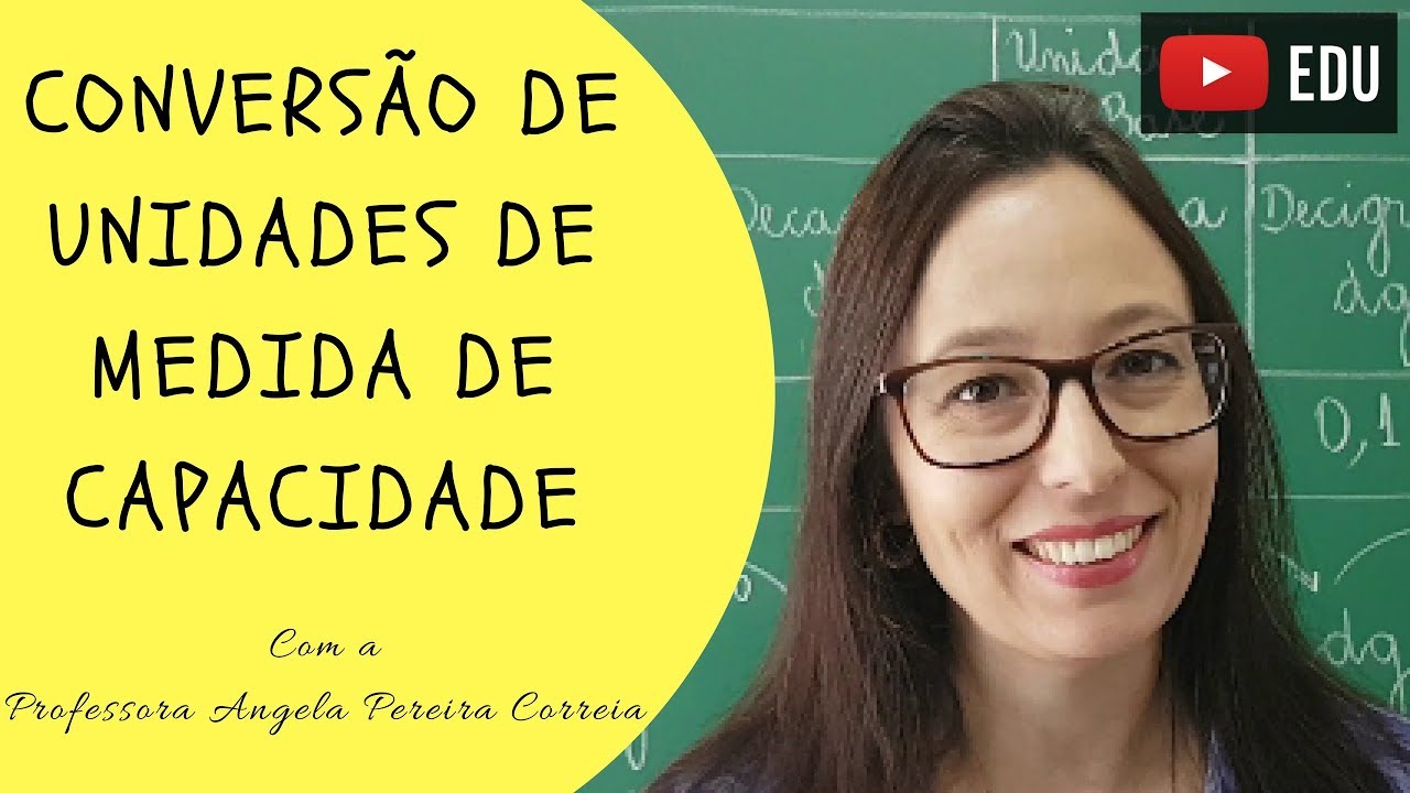 Conversão de Unidades de Medida de Capacidade - Vivendo a Matemática - Professora Angela