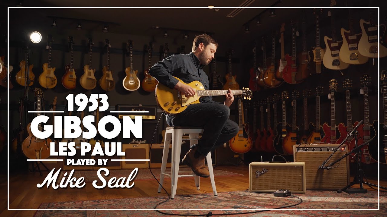 Mike Seal plays a 1953 Gibson Les Paul Goldtop | Live from Carter Vintage Guitars | Nashville, TN