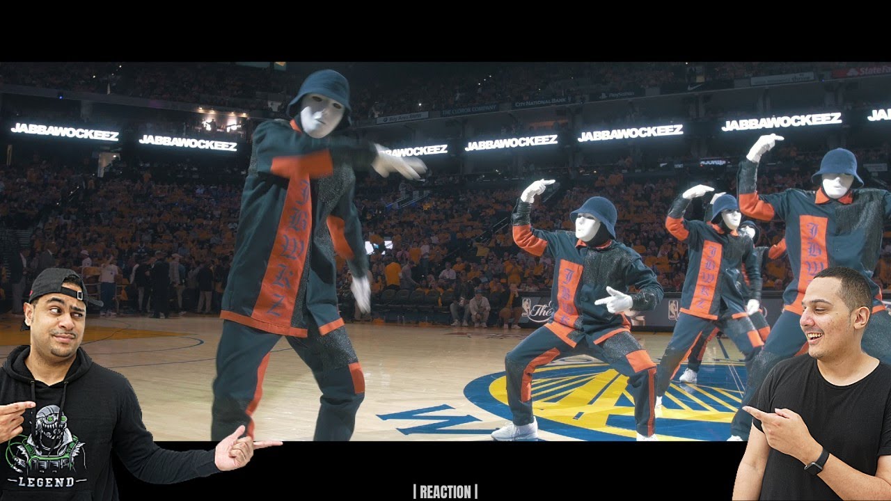 JABBAWOCKEEZ at the NBA Finals 2017 | REACTION