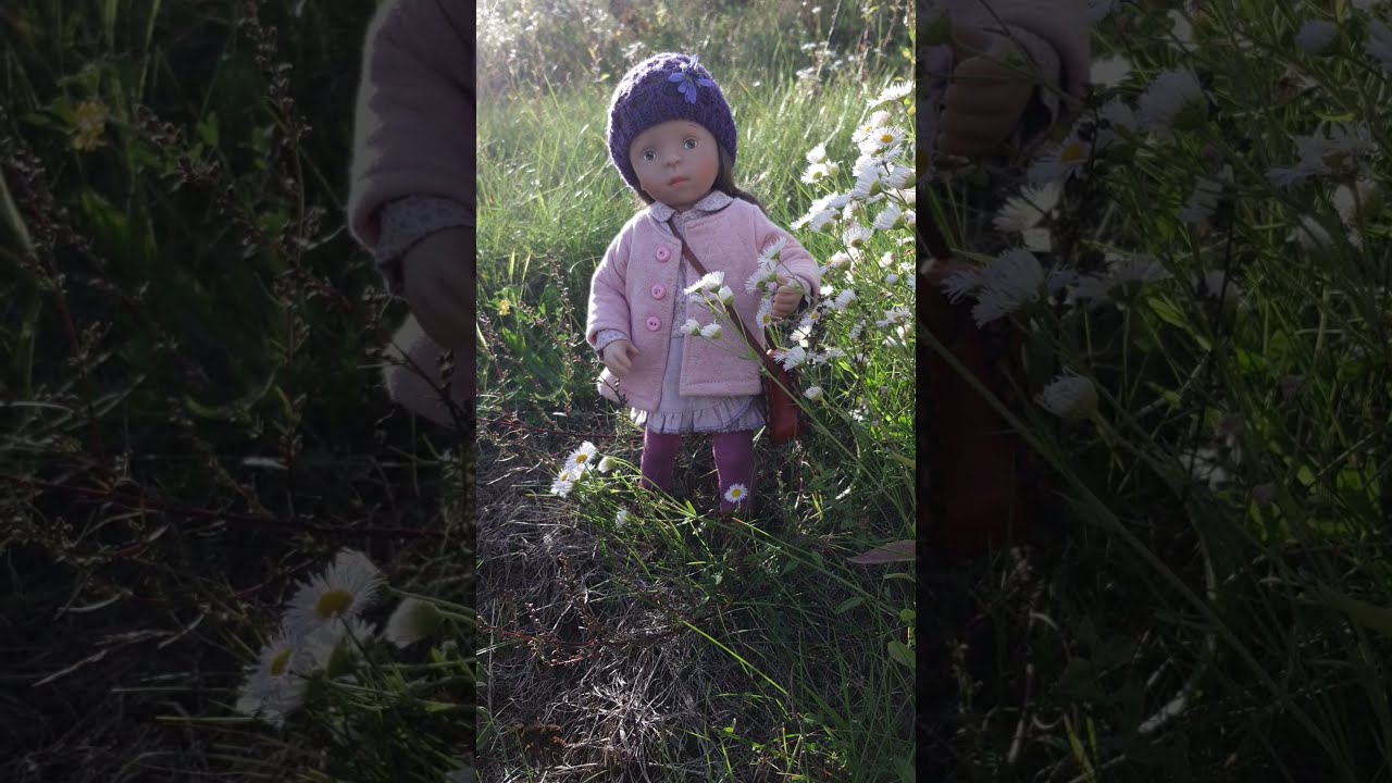 Minouche doll Viola by Sylvia Natterer