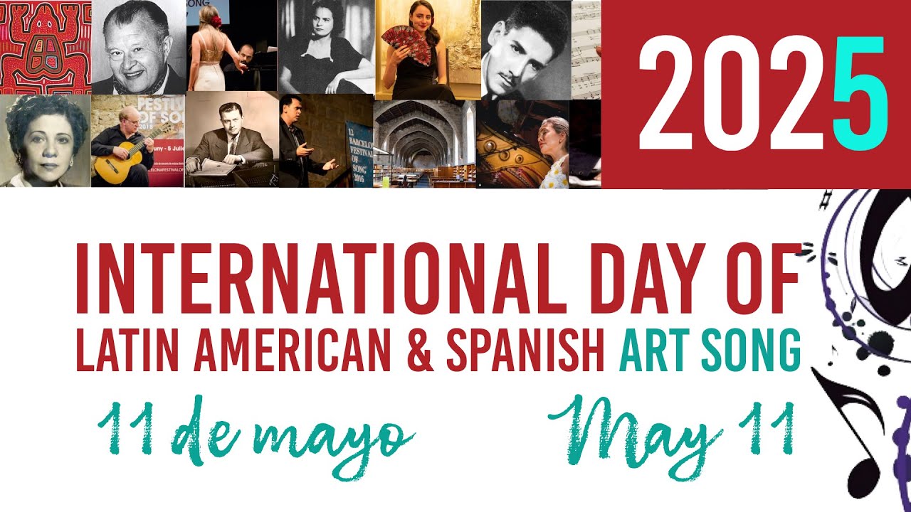 International Day of Latin American and Iberian Art Song 2025! 🎶