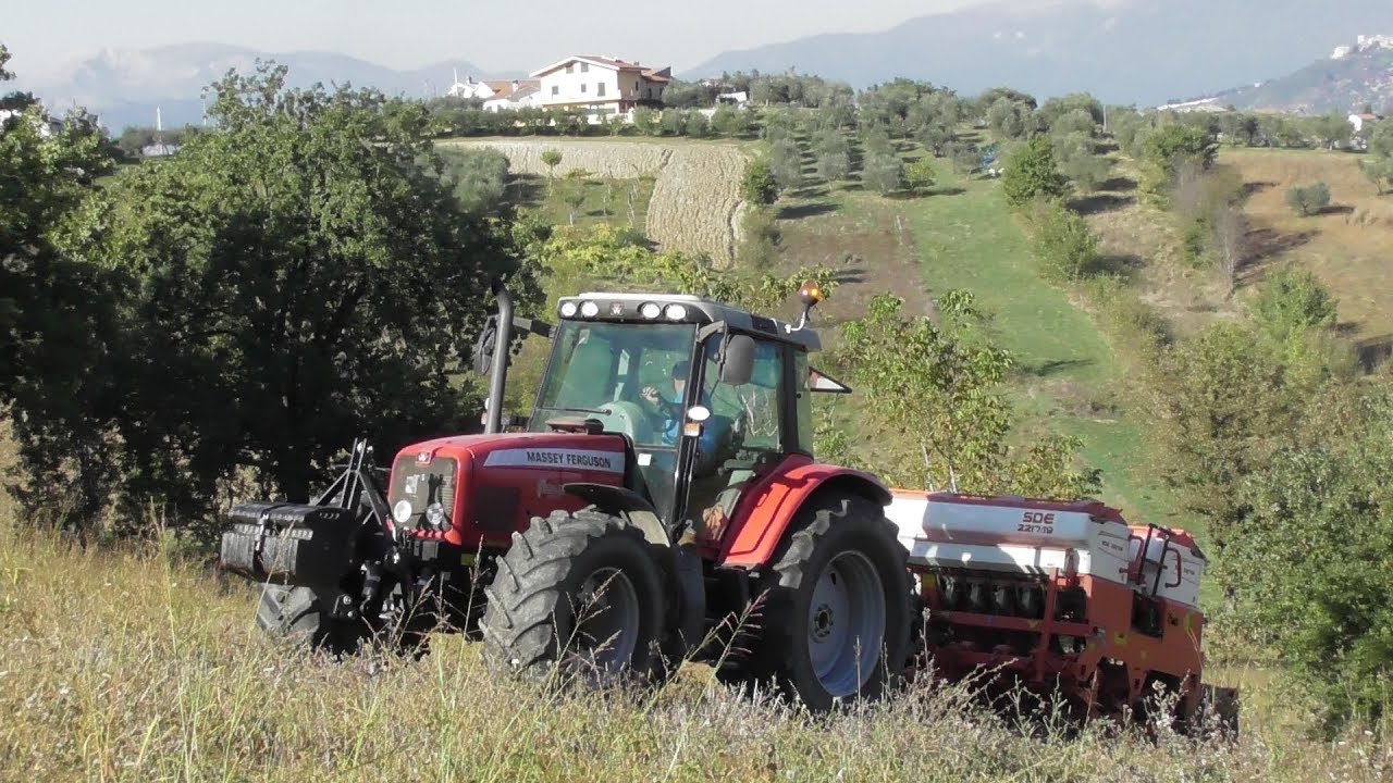 [SEMINA SU SODO 2019] [BRUTAL SOUND!] MASSEY FERGUSON 6480 - KUHN SDE 2217 /19