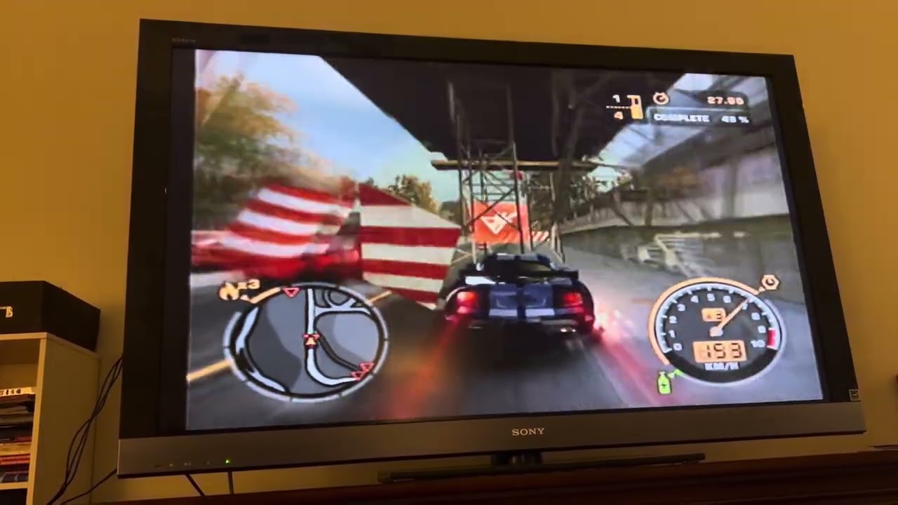 Need For Speed Most Wanted PS2 Tollbooth Time Trial Challenge 21 3:49.41 