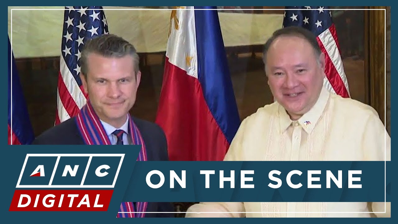 ICYMI: U.S. Defense Secretary Hegseth meets PH counterpart Gibo Teodoro | ANC