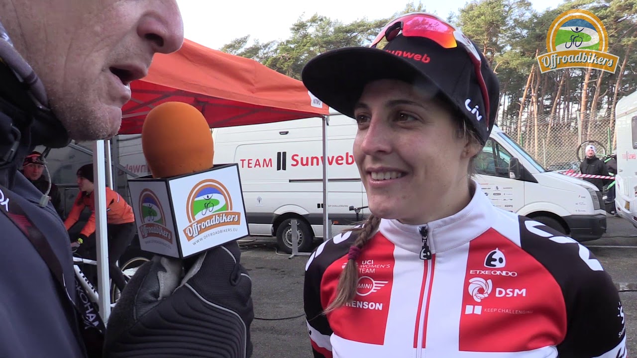 Interview met Lucinda Brand (Wereldbeker CX Zolder 2018 Elite Vrouwen)