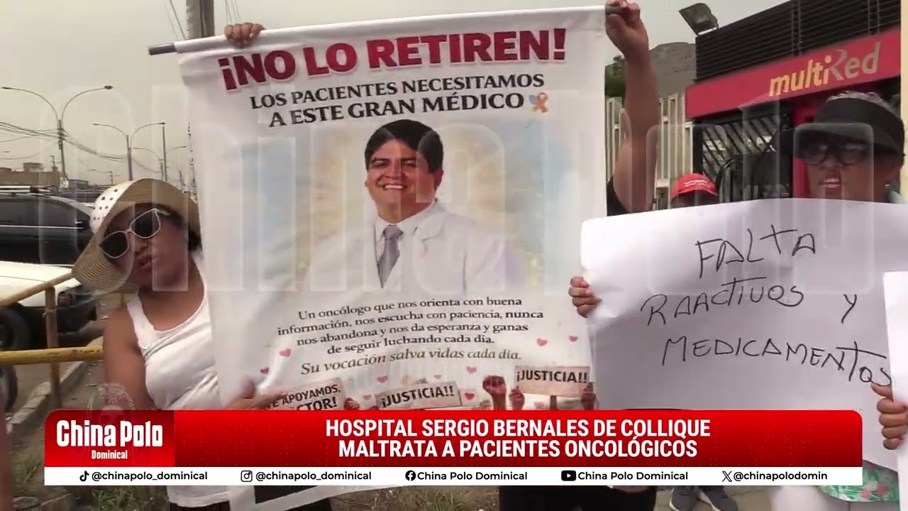 ¡Pacientes con cáncer sin medicamentos y el director del hospital se esconde! | Hospital Collique