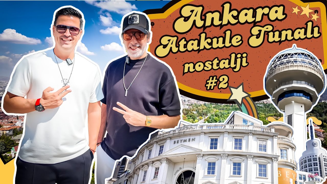 ANKARA ATAKULE'DE NOSTALJİ TURU #2 KARUM | TUNALI HİLMİ | KUĞULU PARK | KITIR | ACIKTIM | VİTAMİN
