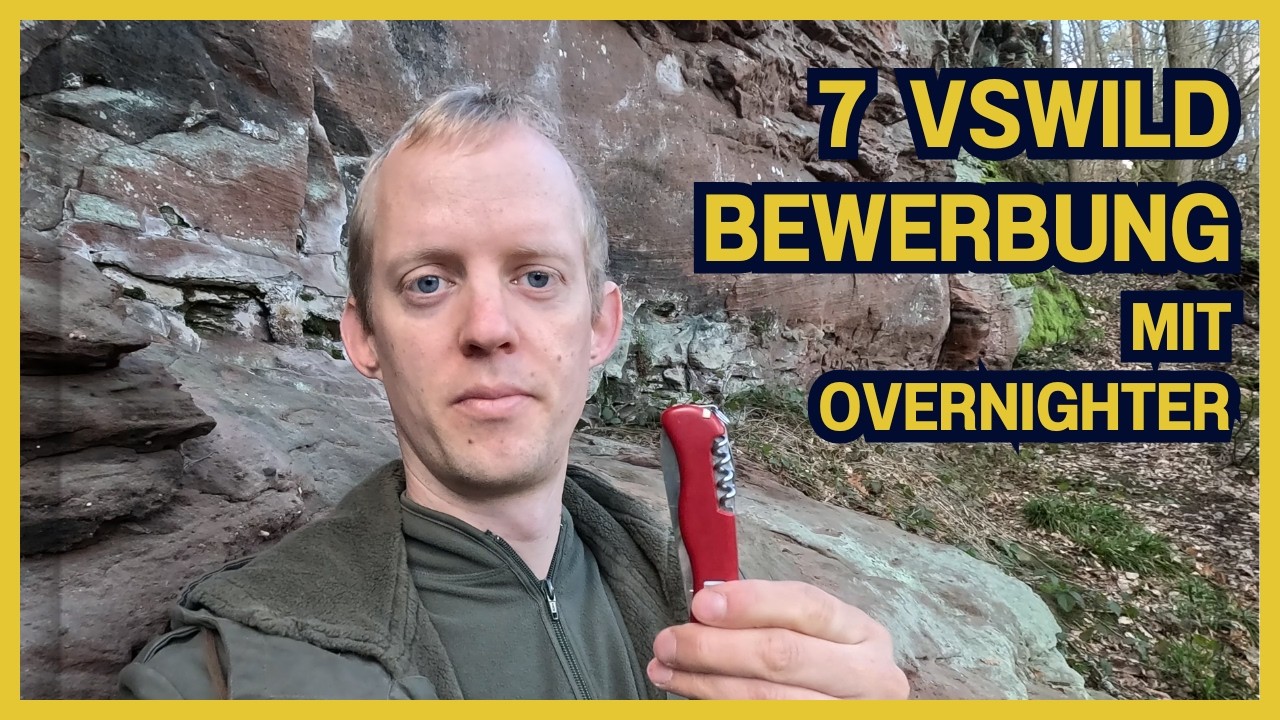 #7vswildcard Meine Bewerbung mit einem primitiven Overnighter bei 3°C