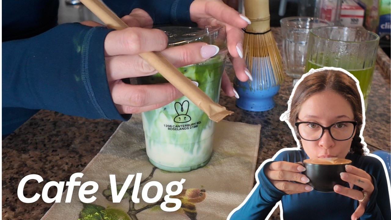A Day at My Viral Matcha Cafe 🍵✨⭐️
