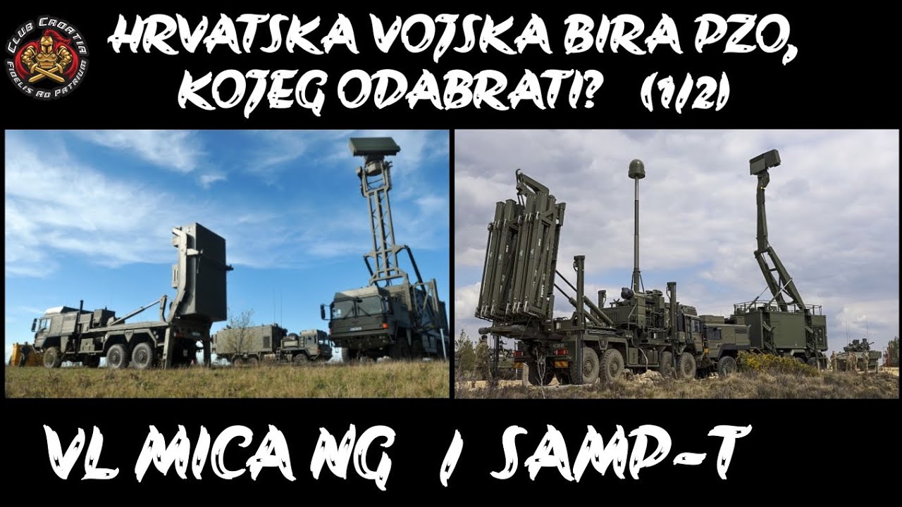 VL MICA NG ili SAMP/T za Hrvatsku vojsku?VL MICA NG or SAMP/T for Croatian army?