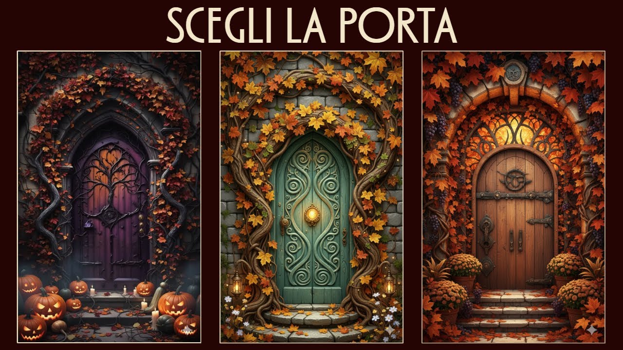 QUALE PORTA SI STA APRENDO A BREVE? DOVE TI CONDUCE? SCEGLI UNA PORTA