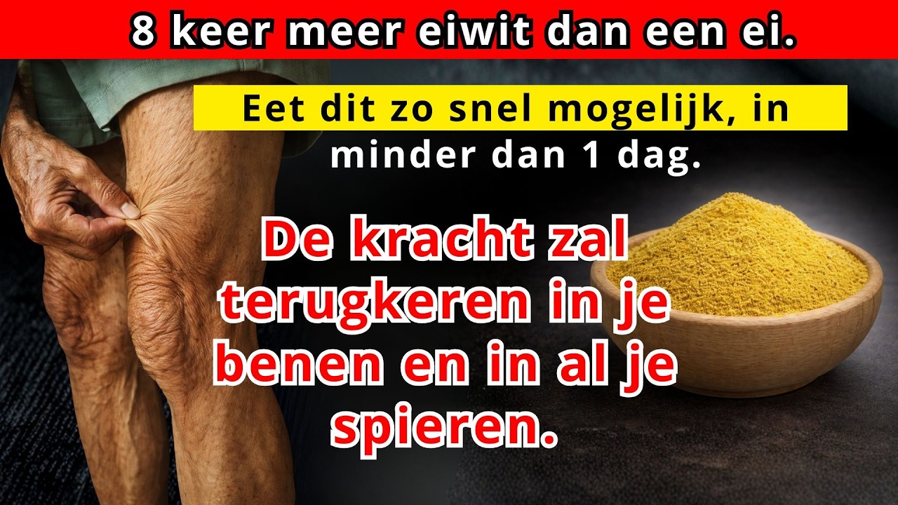 Het Krachtigste Eiwit Ter Wereld Na Je 50e Voor Sterke Benen En Spieren.