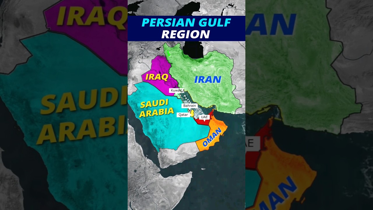 Персидский залив: основные факты о регионе Персидского залива #upsc #persiangulf #crudeoil
