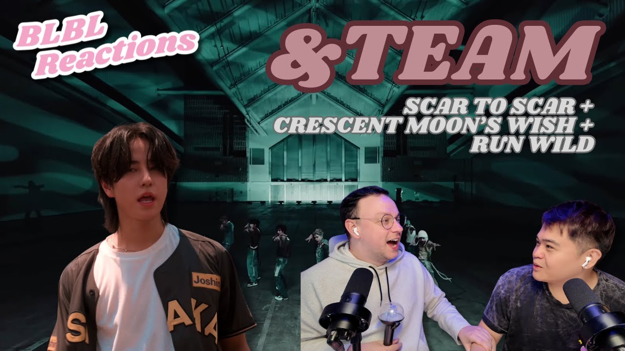 &TEAM (エンティーム) 'Scar to Scar' + 'Crescent Moon's Wish' + 'Run Wild' Special Videos | Reaction