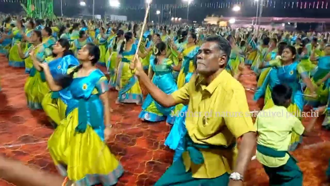 🟢கோல் ஆட்டம் 🟢காராளவம்சம் கலைச்சங்கம் 🟢100வது அறங்கேற்றம்🟢 ஆச்சிபட்டி🟢பொள்ளாச்சி 