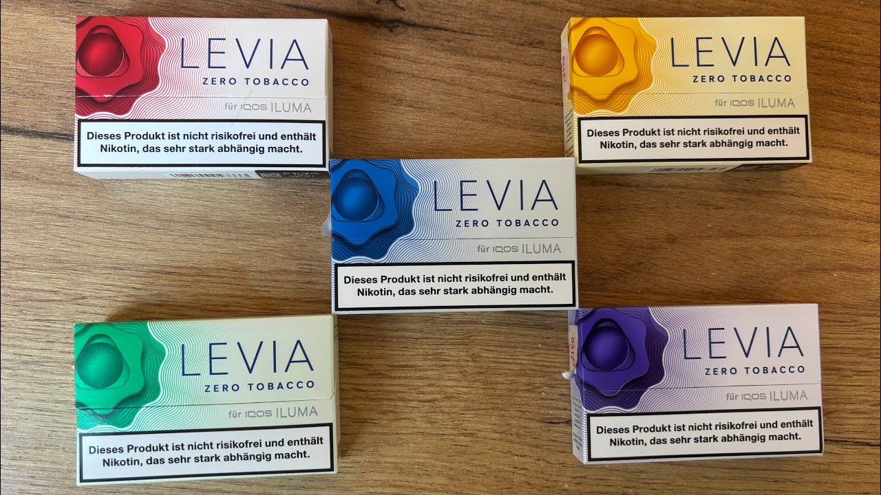 LEVIA Zero Tobacco f&uuml;r IQOS ILUMA Test