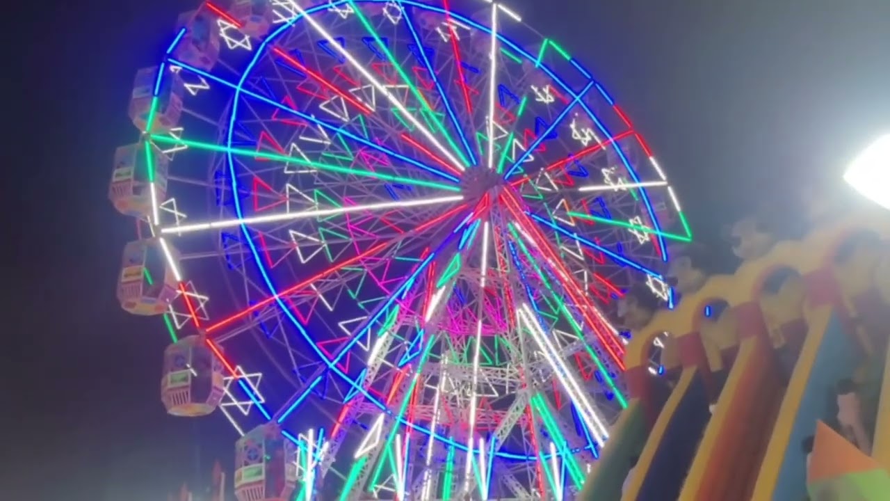 🤬Kavi nagar mela Ghaziabad Big Jhule dekhne ko mile 🚨🎡