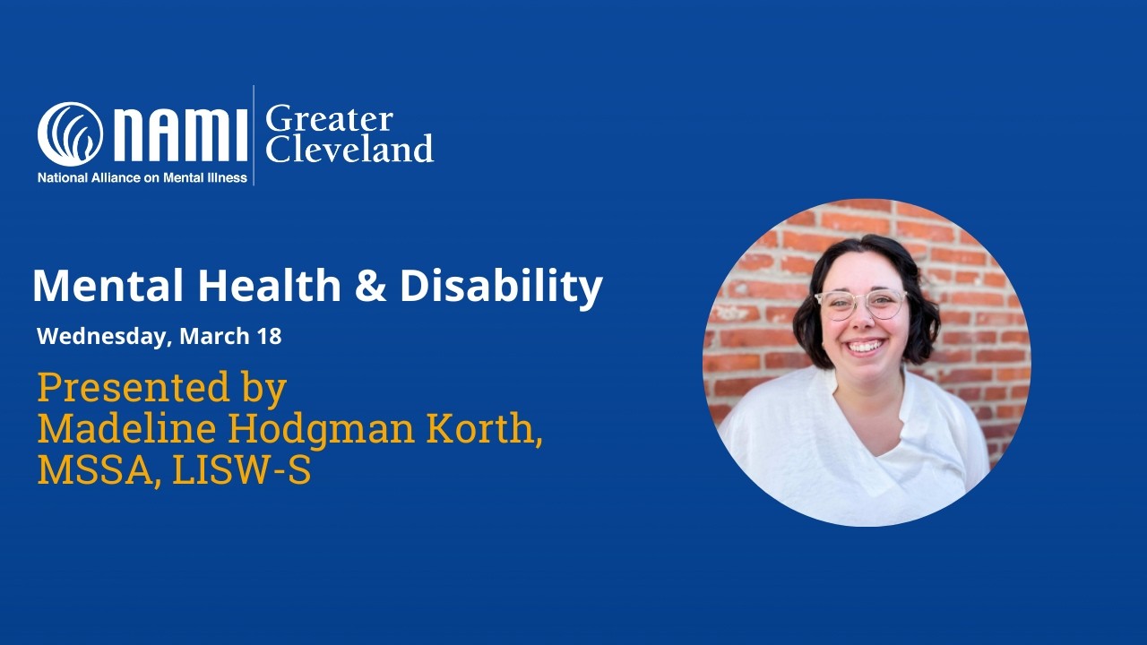 Mental Health and Disability Webinar