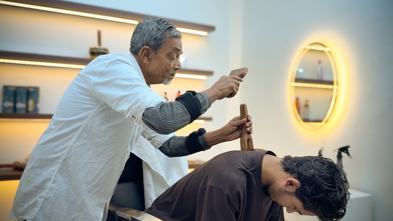 ASMR Barber Waris Magic - Most Satisfying Head Massage For Instant Sleep (NO STRESS)