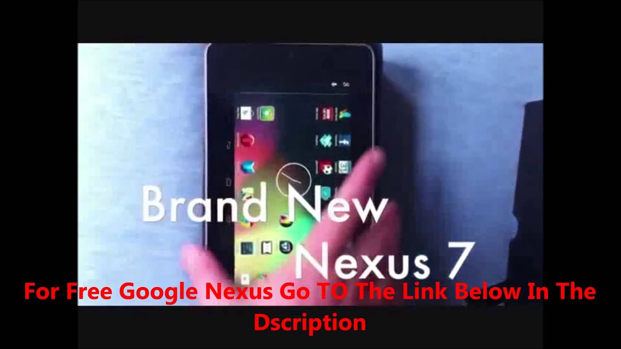 Get Your Free Google Nexus 7 - From Xpango
