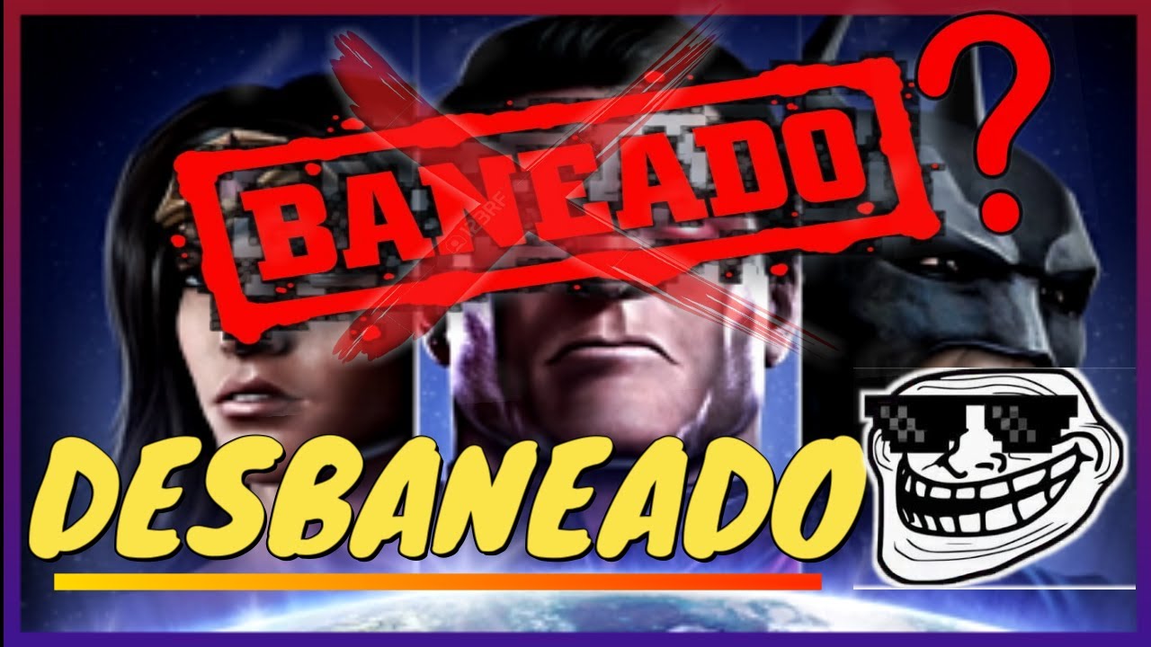 ✅COMO DESBANEAR MI CUENTA de Injustice SIN PERDER MIS PERSONAJES (2020) [🅵🆄🅽🅲🅸🅾🅽🅰]😱