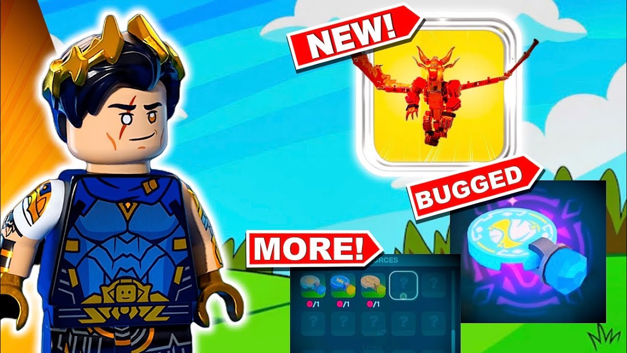 Everything that came in the new ( Lego Fortnite Ninjago ) UPDATE