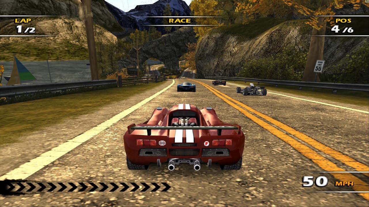 Burnout Dominator - PCSX2 1.5.0 - 5120x2880 - 60fps