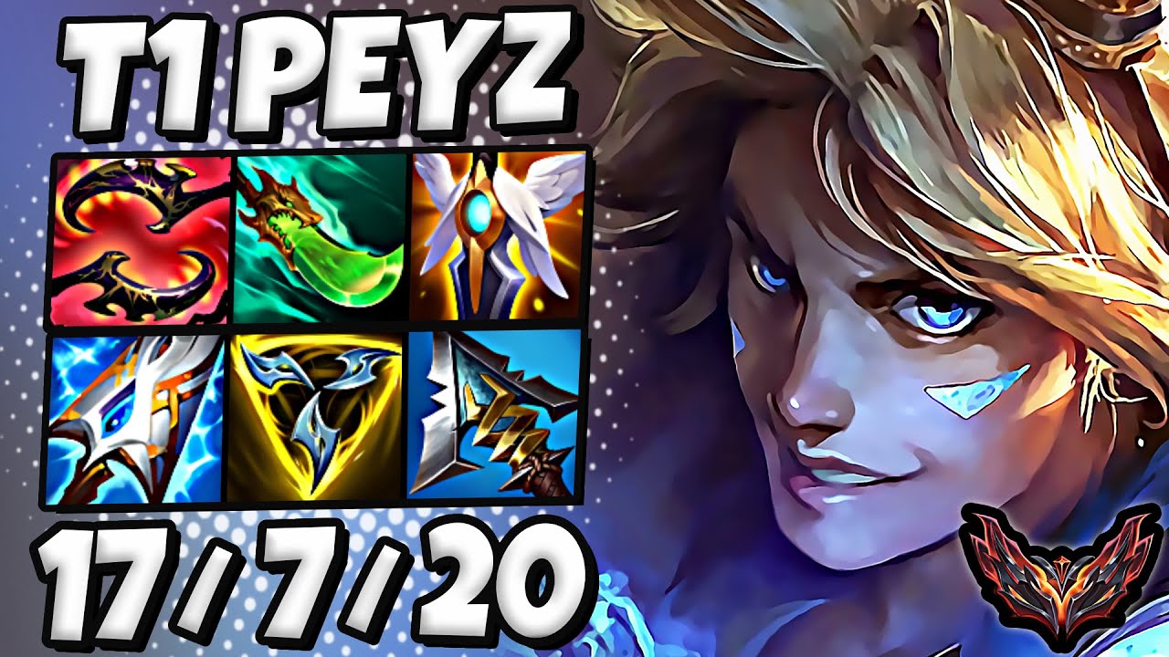 T1 Peyz Ezreal ADC vs Lucian - Patch 26.1 Korea Grandmaster 795 LP