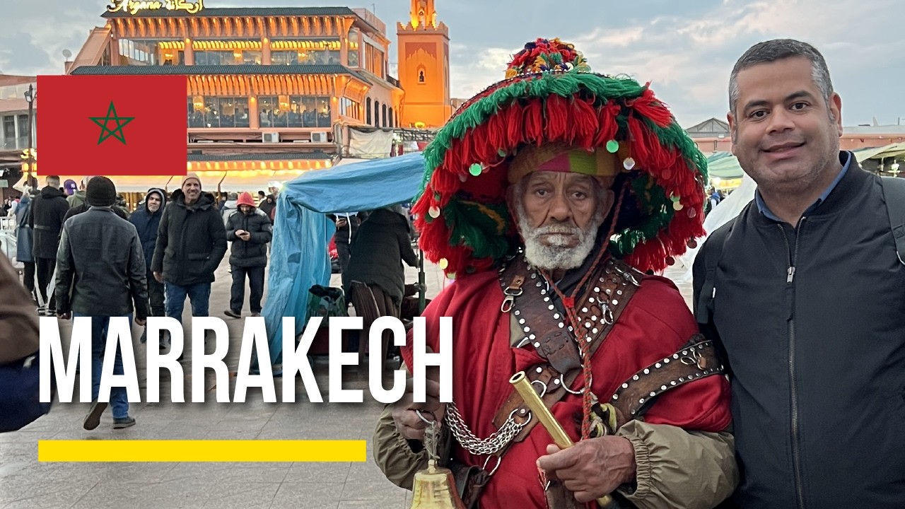 Praça Jemaa el-Fna, Marrakech, Marrocos 🇲🇦